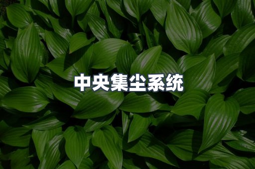 中央集尘系统